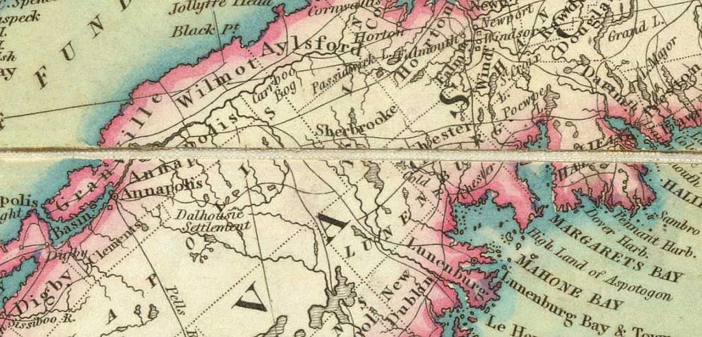 annapolis road map 1827
