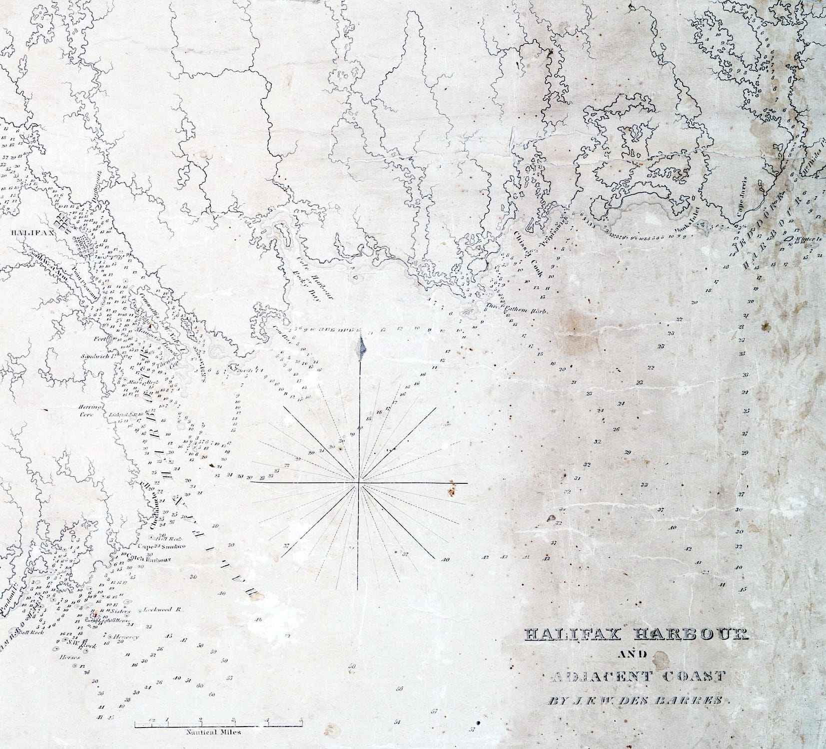 The north eastern coast of North America : from New York to Cape Canso, including Sable Island