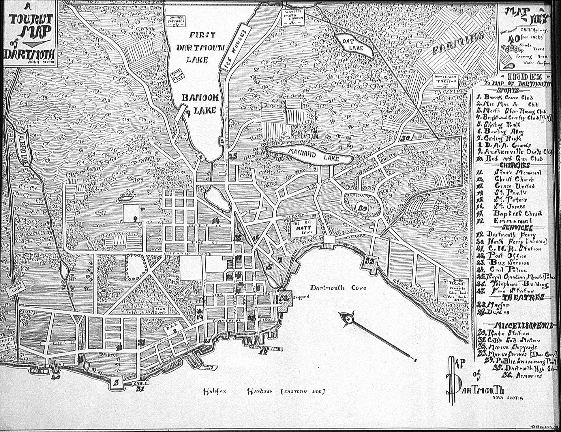 dartmouth-1939 map