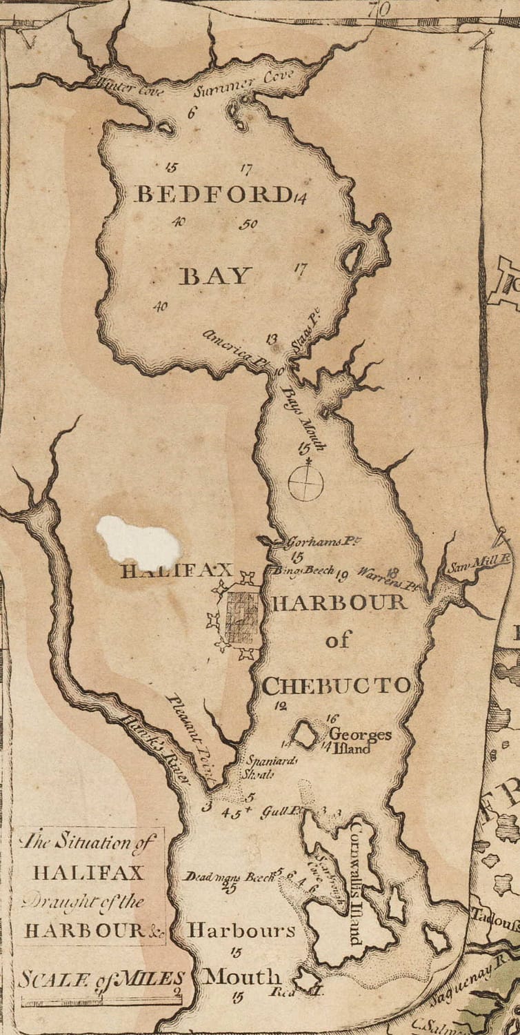 This Map of the Province of Nova-Scotia and parts adjacent