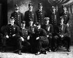 axe ladder 1911 fire department